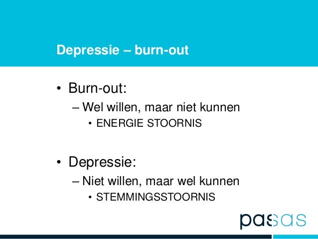 burn out depressie burn out depressie